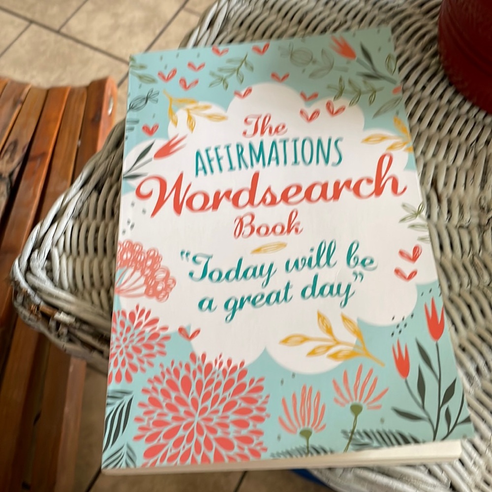 Affirmations word search book